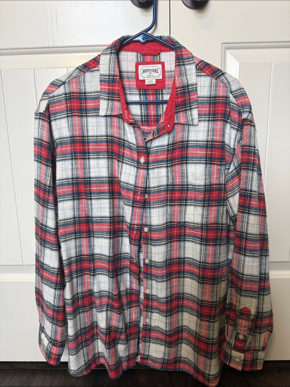 American Eagle Women’s Oversized Flannel Shirt